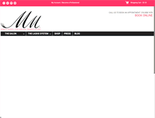 Tablet Screenshot of makeupmandy.com